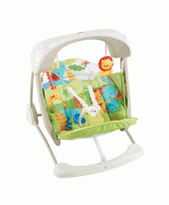 easy to carry foldable baby swing