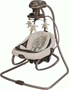Graco DuetSoothe Baby Swing and Rocker AUTOMATIC