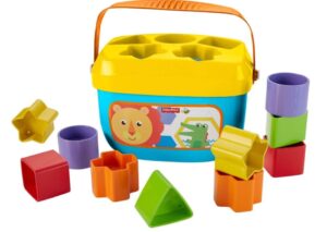 Block toys that help baby think