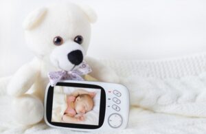 How far should a baby monitor be from the baby?